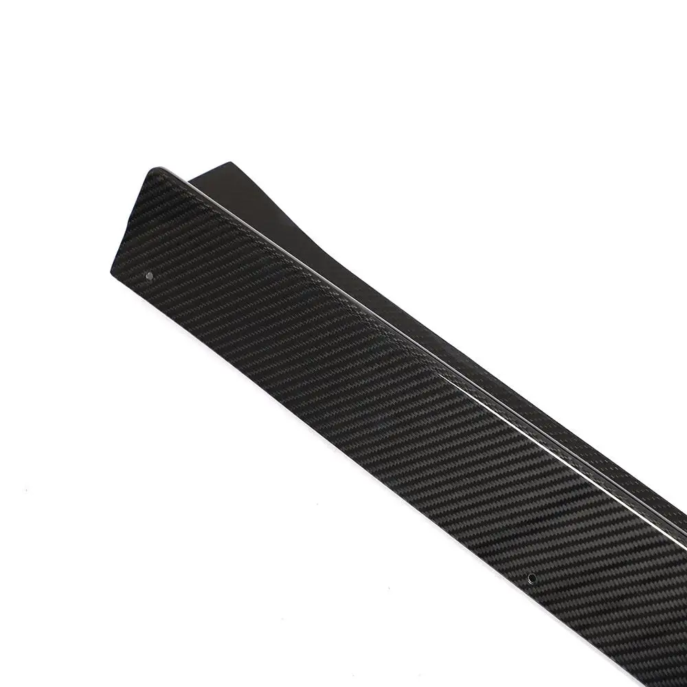 Prepreg Carbon Fiber M850i Side Skirts Extension for BMW 8 Series G16 Msport F93 M8 2018 2022 4-door Sedan
