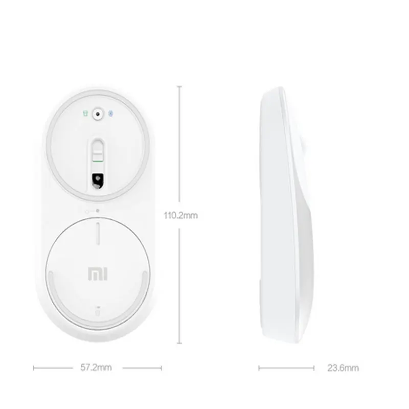 Оригинальная портативная беспроводная мышь Xiaomi с дистанционным управлением Mi Wifi 2,4 ГГц