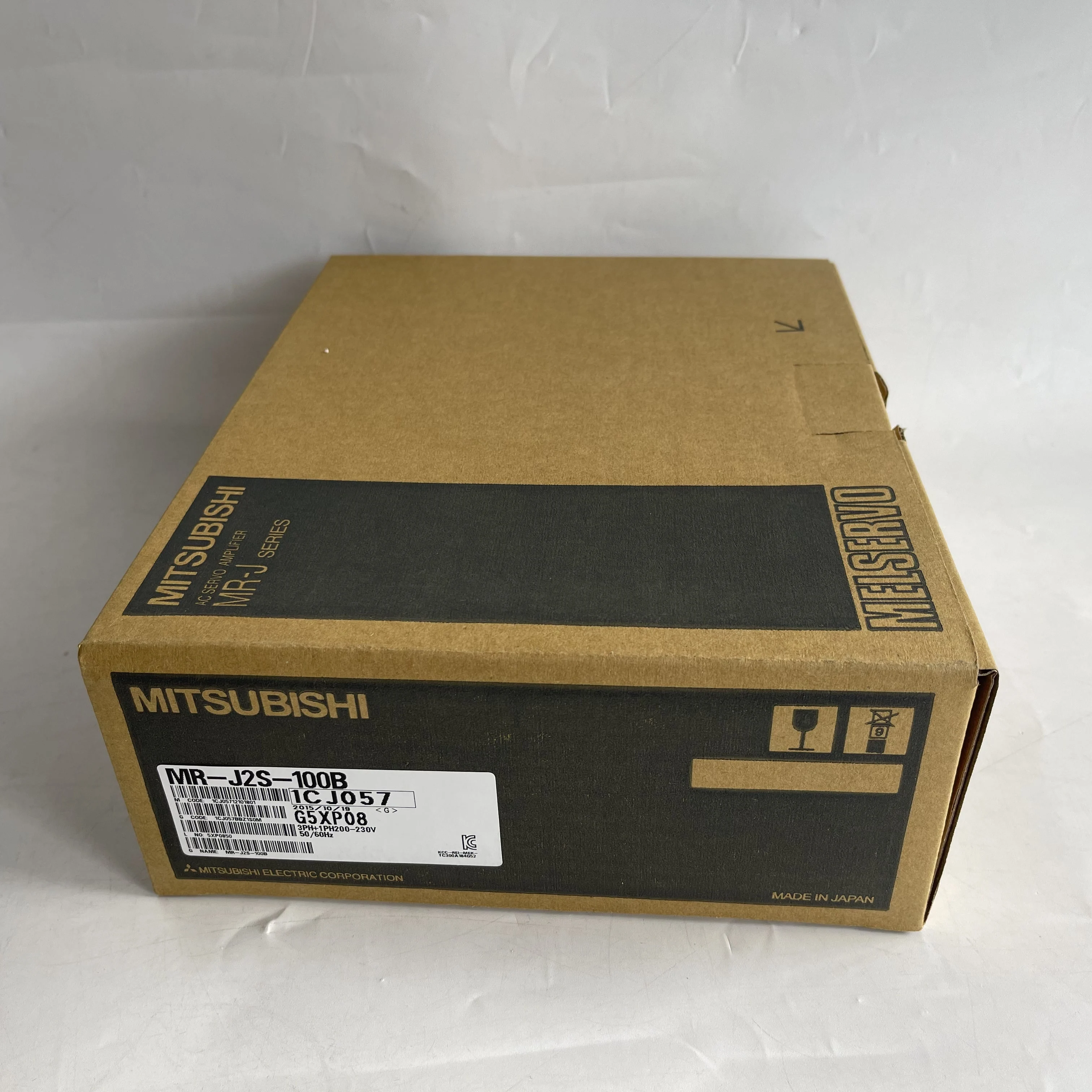 MITSUBISHI AC Servo Amplifier MR-J2S-100B MITSUBISHI AC Servo Amplifier MR-J2S-100B