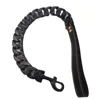 Black dog leash 32mm
