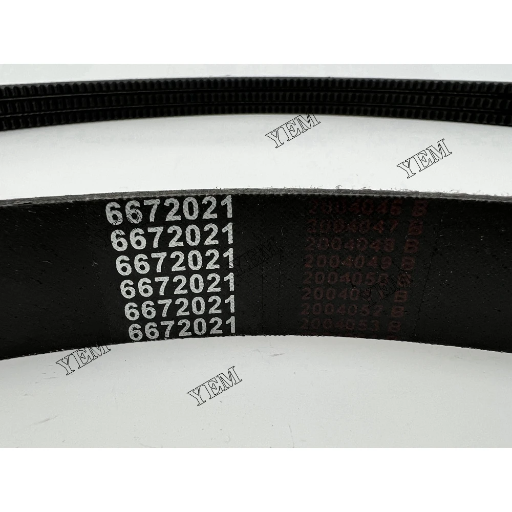 For Kubota V2203 Belt 6672021 Heavy Duty Engine Parts 4