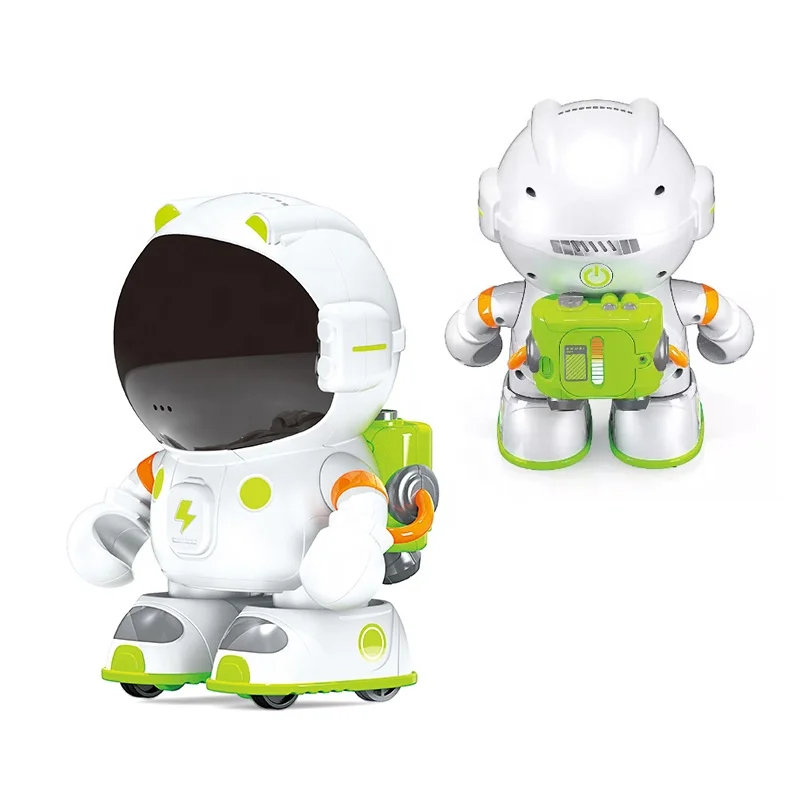 Intelligent Spaceman Robot Toy Kids Dancing Singing Talking Dialogue Voice Control Touch Sensing Smart Toy Robot with LED Lights