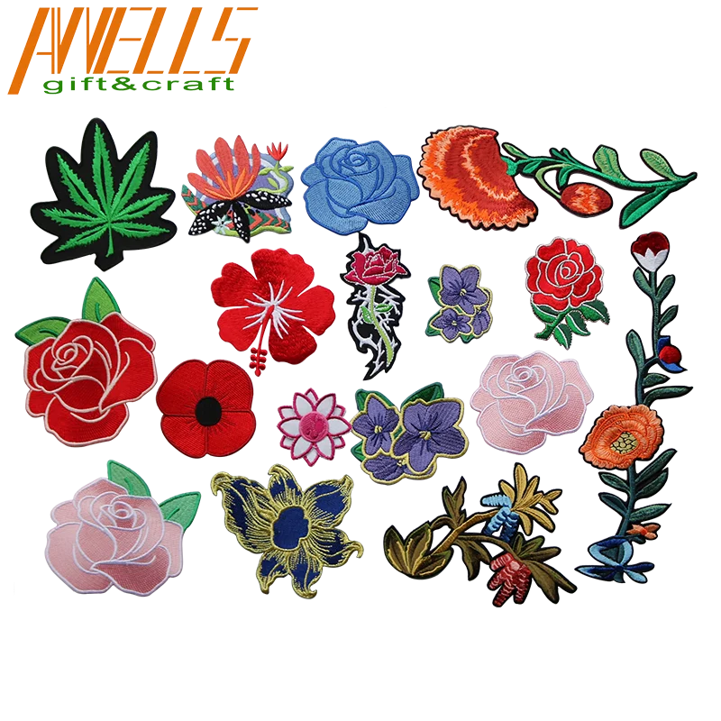 Eye-Popping Customised Embroidered Custom Patches Back Biker Cotton Iron Jacket Sew on Airsoft Logo Patch Applique for Caps Hats