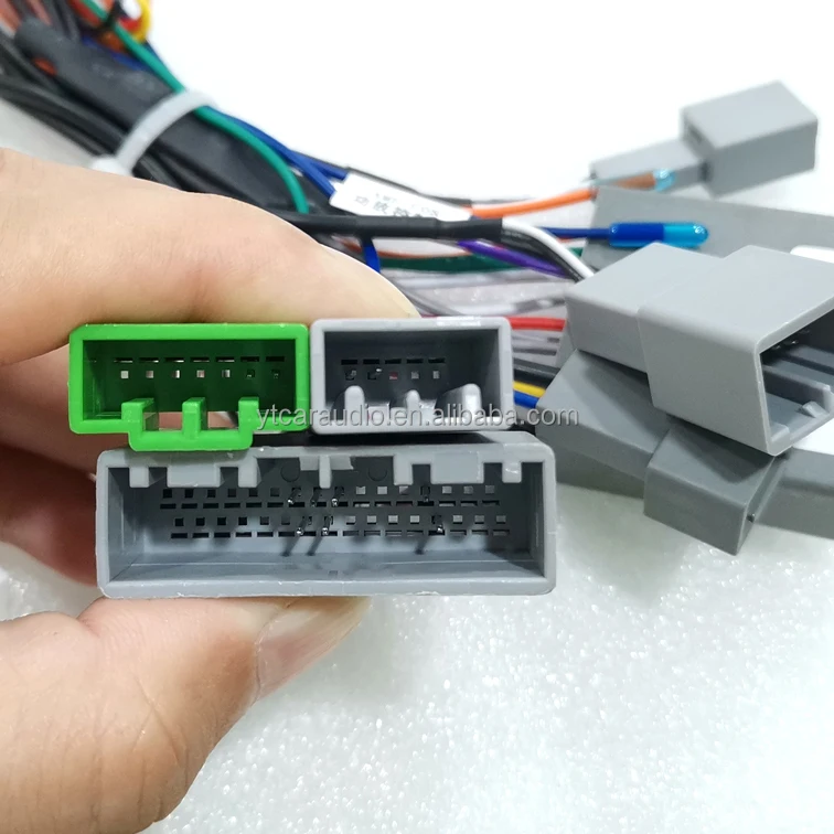 Car Wiring Cable Adapter Canbus Decoder for Mitsubishi OUTLANDER Pajero 2006 Power Wiring Harness With Canbus Box