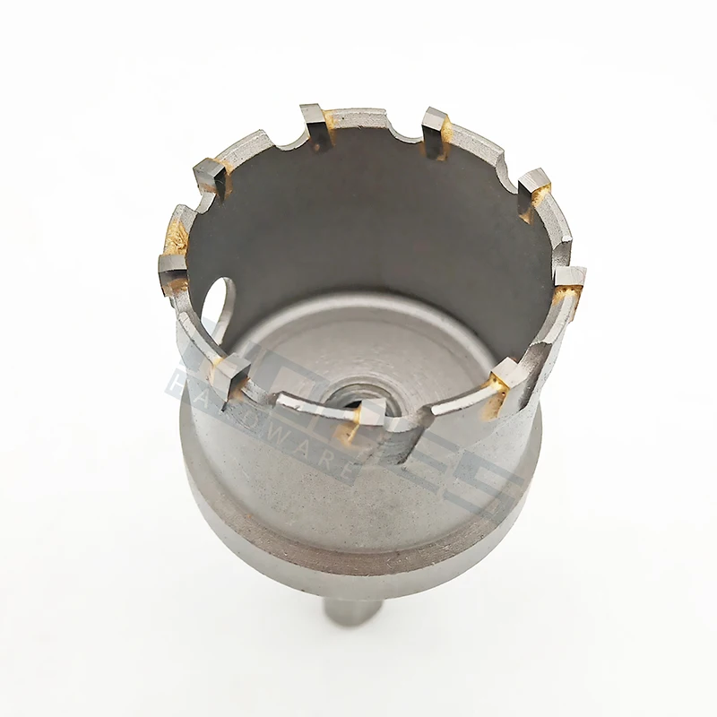 12毫米至200毫米硬质合金tct孔锯环形刀具芯钻头,用于钢铝铜金属切削