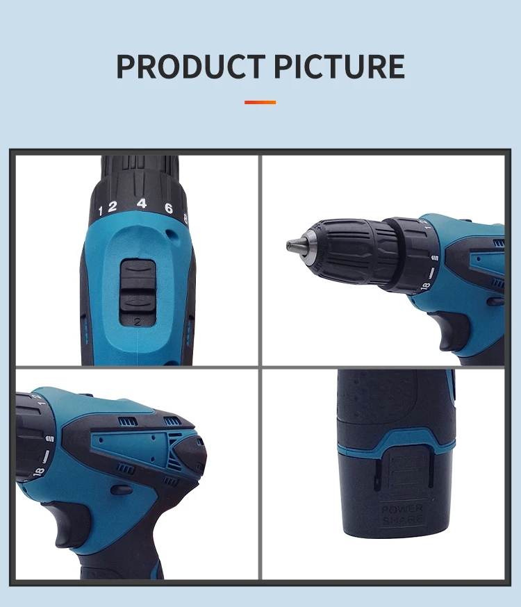 Good Selling Cordless Sale 12v Cordless Drill Power Wood Skill Electric