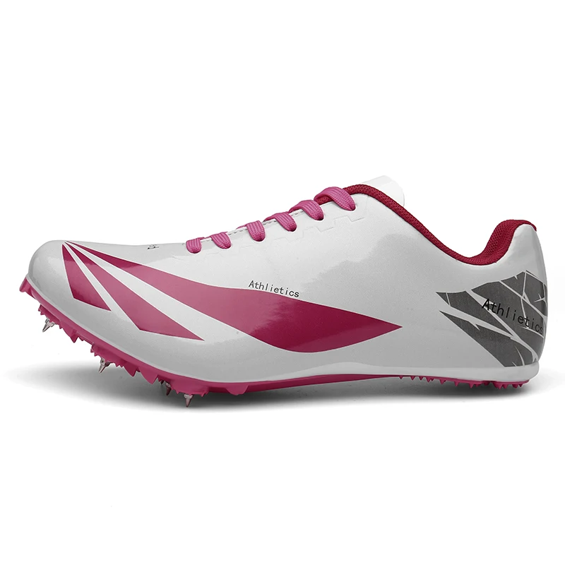 track shoes with removable spikes