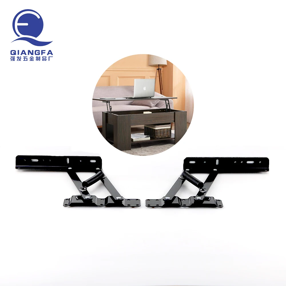 Table Top Spring Lift Hinge for  Funiture Folding Table Hinge Lift Top Mechanism for Coffee Table