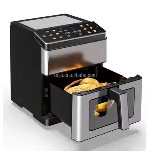 Premium Supplier of 8L Air Fryer OEM/ODM Customization 1800W High Power Halal Certified for Bulk Buyers