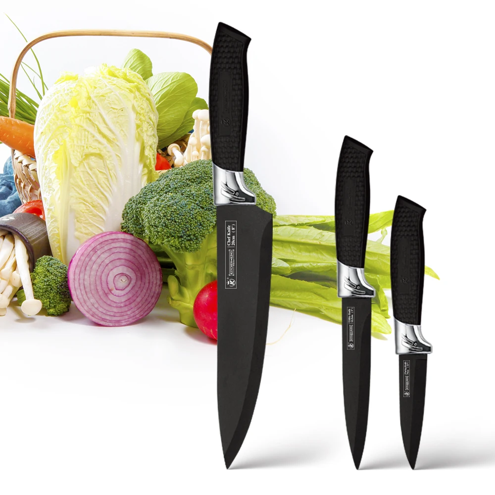 Kitchen King Knife Set 6 Element Knives & Ceramic Peelers Modern Design