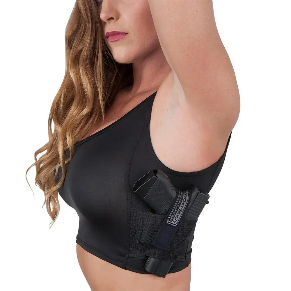 Womens Concealed Carry Midriff Tank Top
