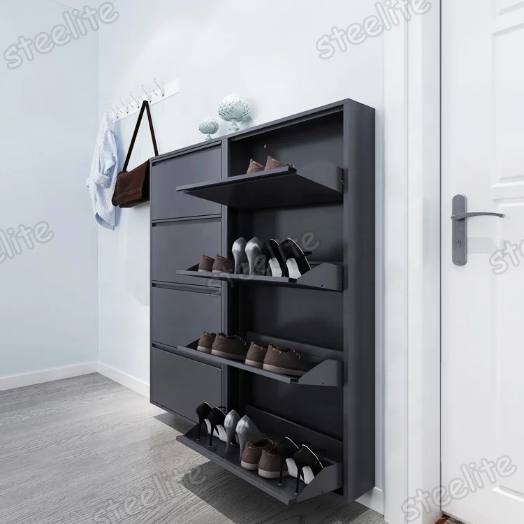 Aluminium shoe rack designs sale