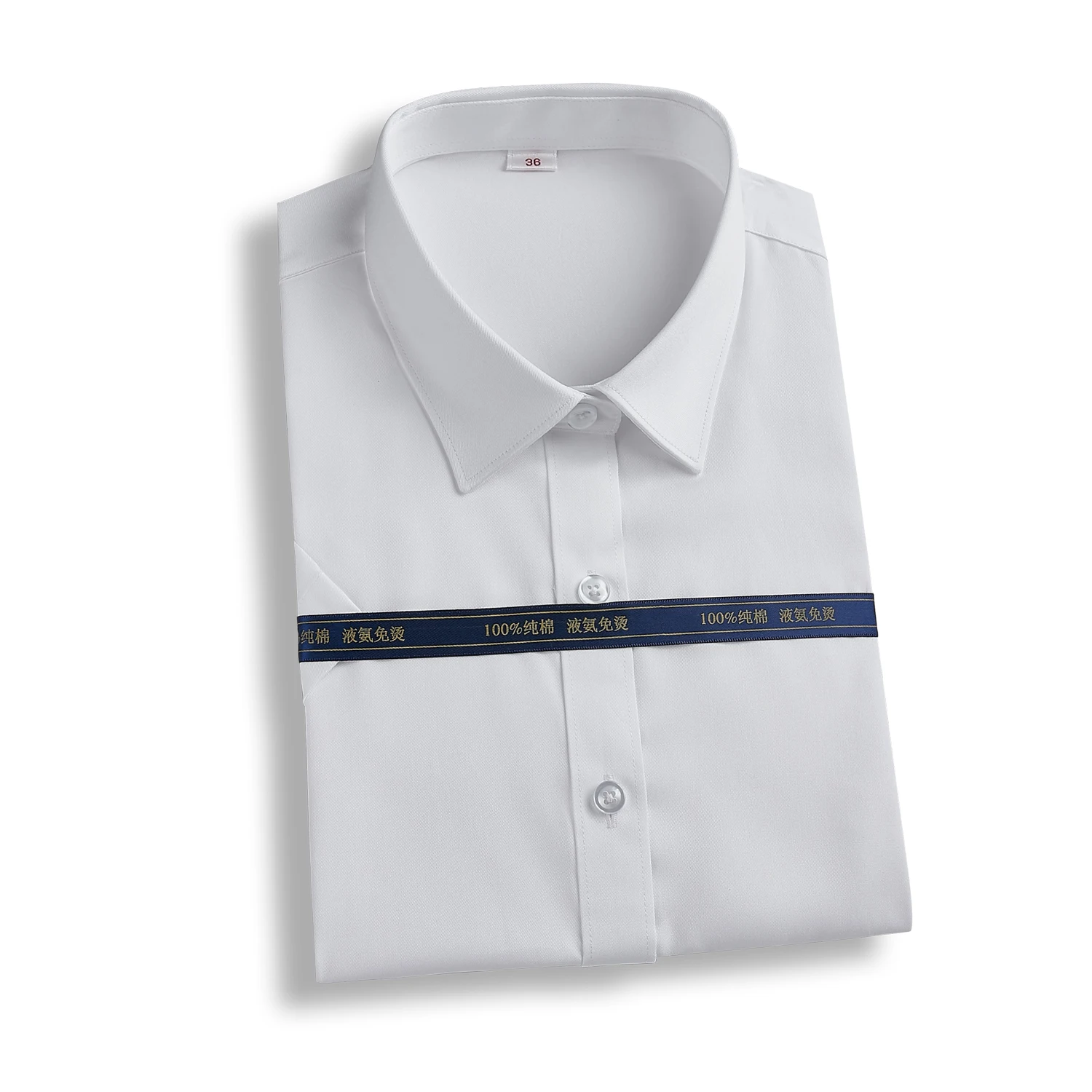 Men's business fashion casual stripe short sleeve shirt stripe