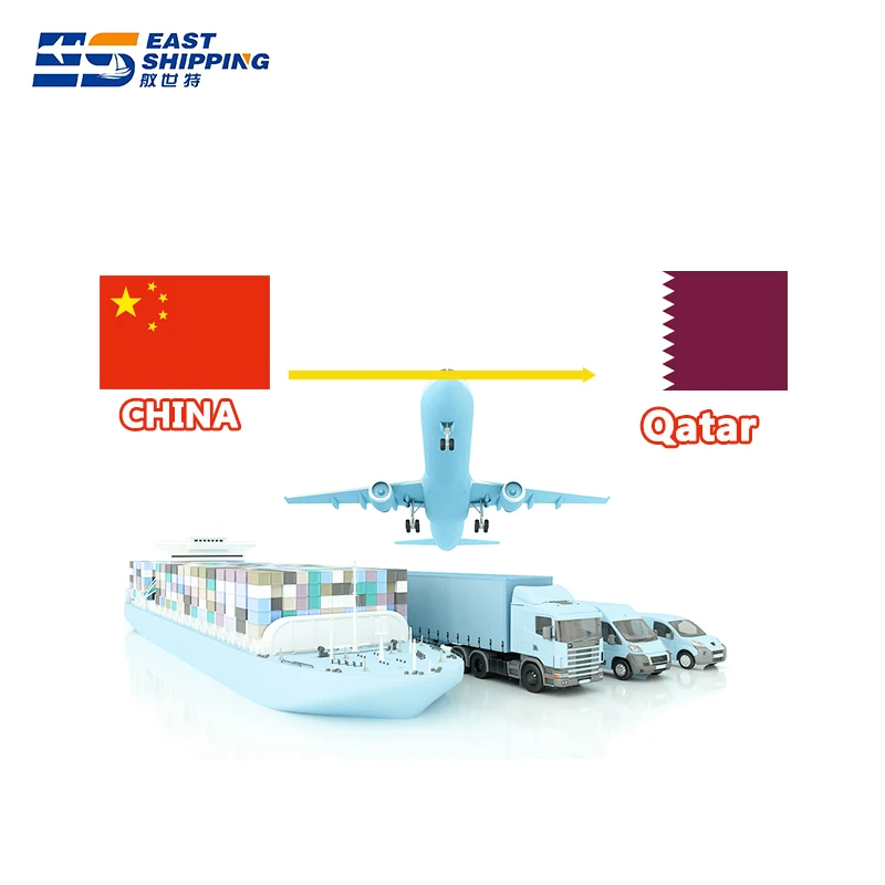East Shipping Agent To Qatar Chinese Freight Forwarder Sea Freight Container FCL LCL Shipping Clothes From China To Qatar