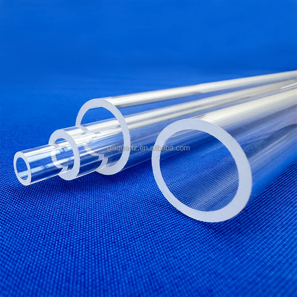 Customized Factory pyrex Quartz Polishing Borosilicate Glass Tube Heating Tube Oil burner Glass Pipe