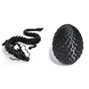 10CM black Dragon egg + Chinese dragon 30CM