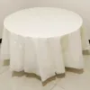 Beige round 213cm