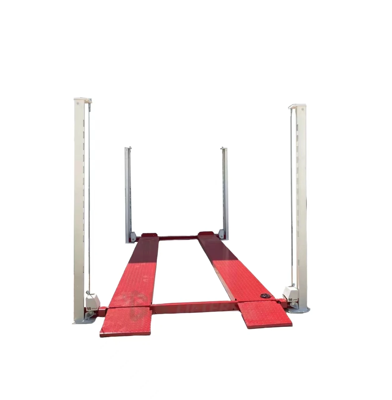 Cheap 5 Ton 4 Column Post Car Lift Hydraulic for Home Garage Outdoor Storage 2 Double Parking With Casters 9000 lb