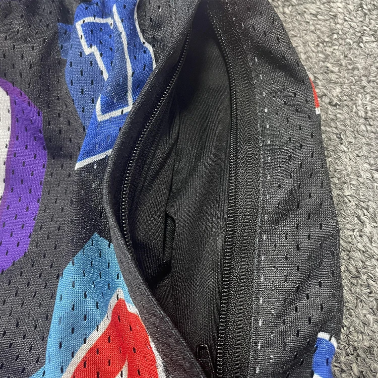Custom Breathable Fabric Sublimation Design Men Sports Street Wear Free Design Mesh Basketball Shorts