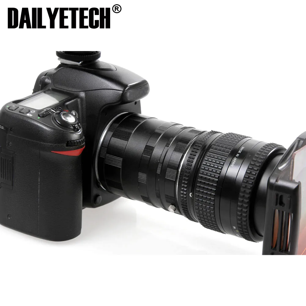 Camera Adapter Macro Extension Tube Ring for Nikon D7000 D7100 D5300 D5200 D5100 D5000 D3200 D3100 D3000 D90 D80 D70 D60 DSLR