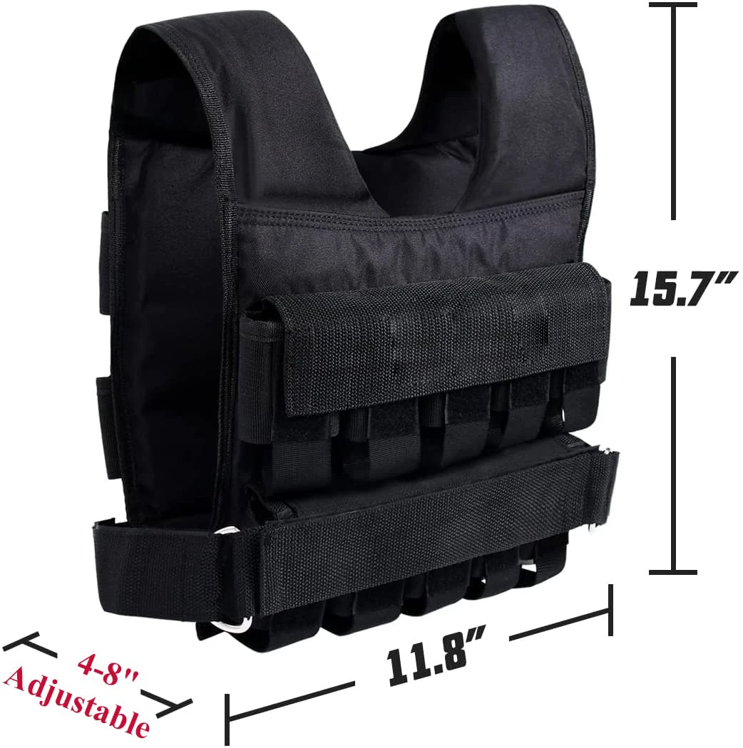 Оптовая продажа с завода высококачественный жилет для фитнеса 20 кг Регулируемый бега и