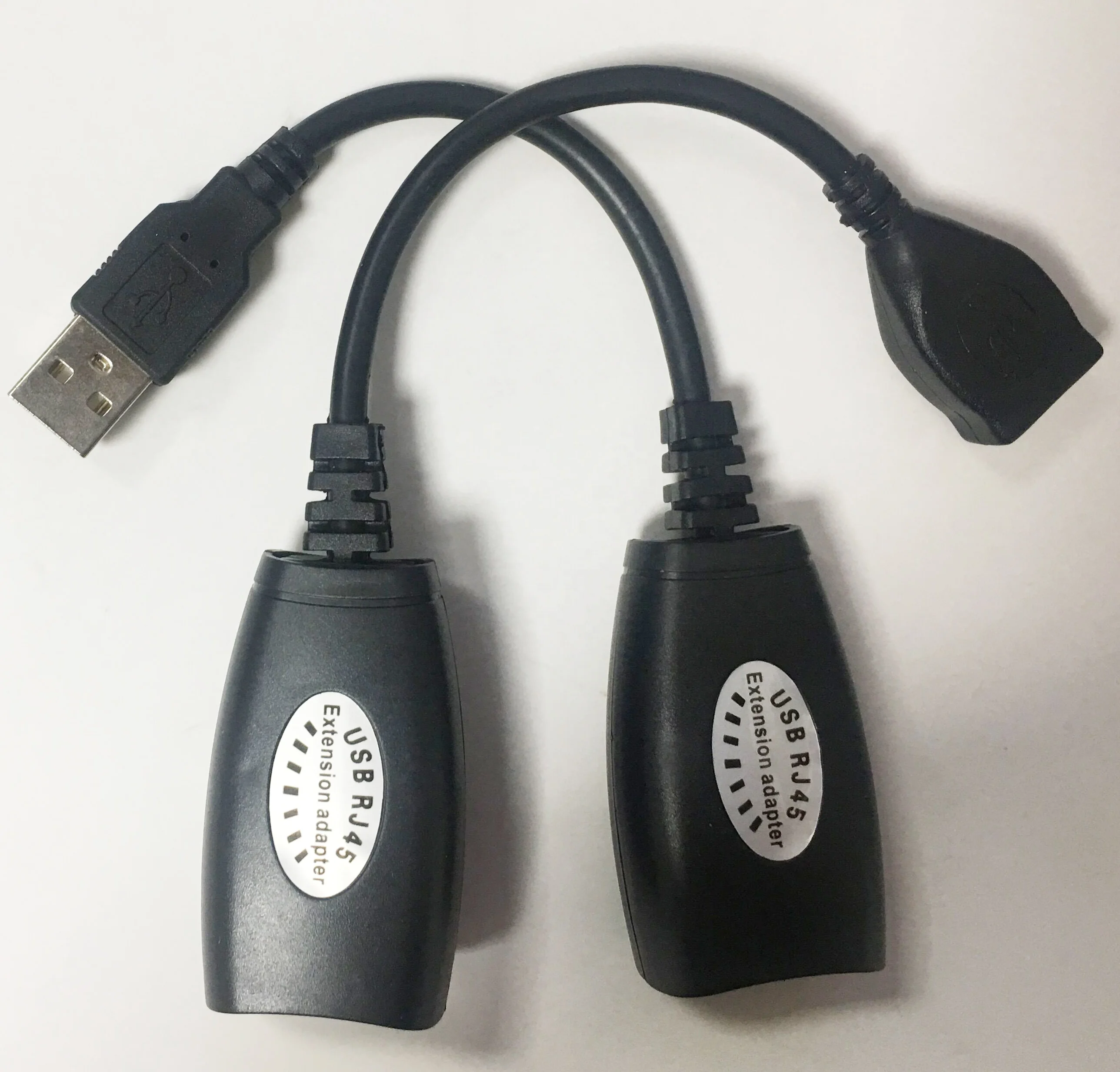 EBORM USB Extension Adapter New USB UTP Extender Adapter Over Single RJ45 Ethernet CAT5E 6 Cable up to 150ft