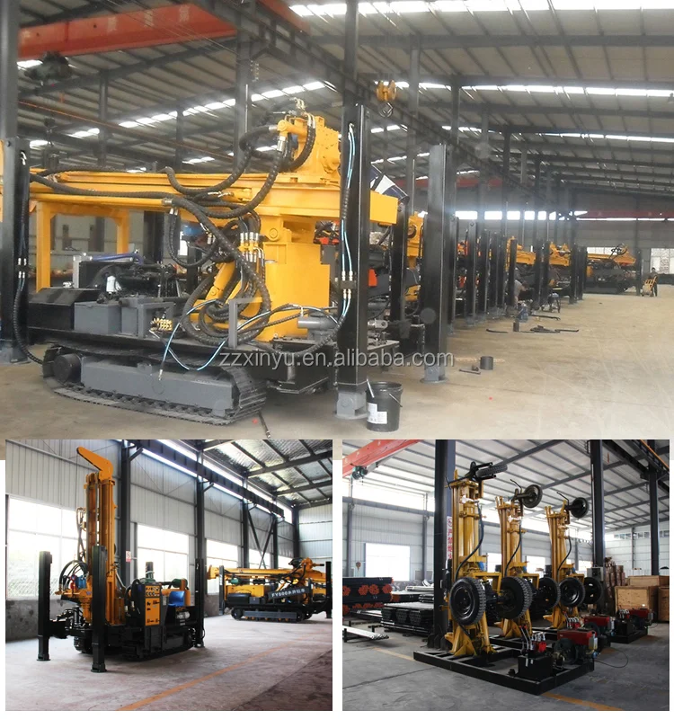 Mud Pump Driven Type Drilling Machine for Water Can Use air Compressor