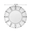 plato blanco de 8 pulgadas
