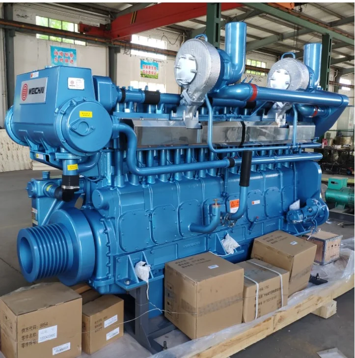 
Горячая Распродажа, морской двигатель серии Weichai 8170 600hp-800hp 