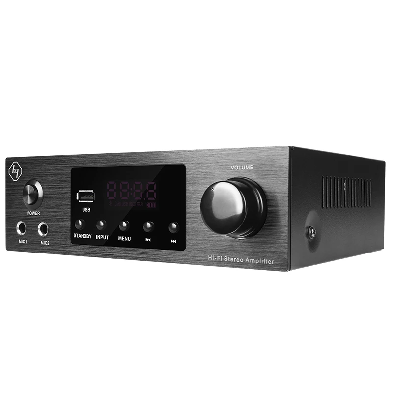 New Designed Mini Size D Class 100W Powerful Integrated Stereo Amplifier