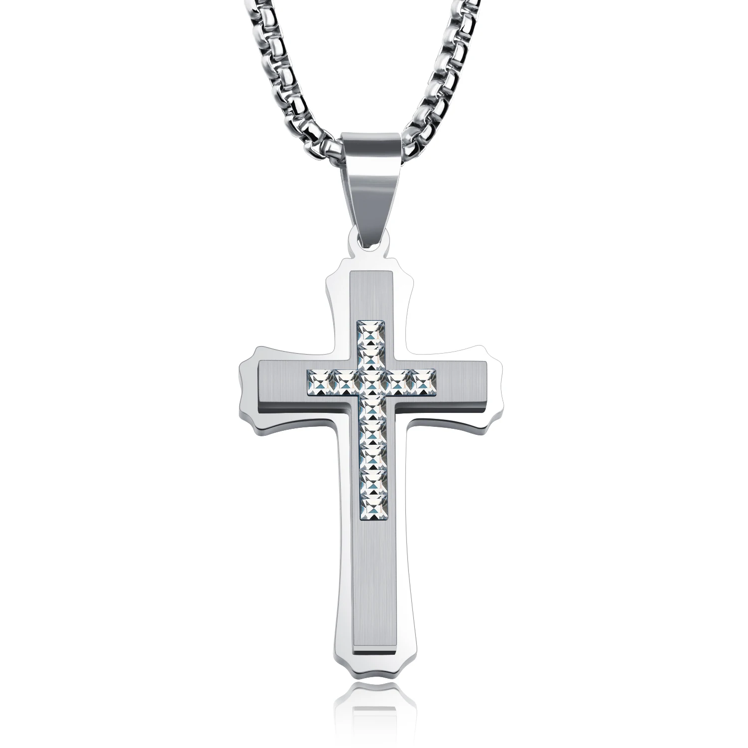 sams diamond cross necklace