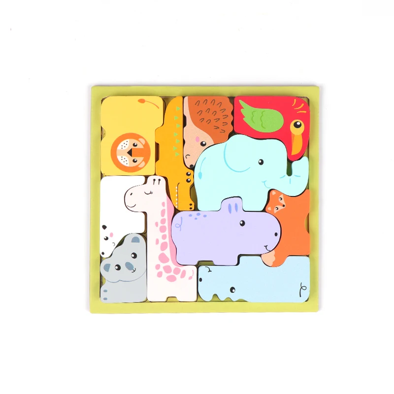 Wooden Earlier Educational Puzzle