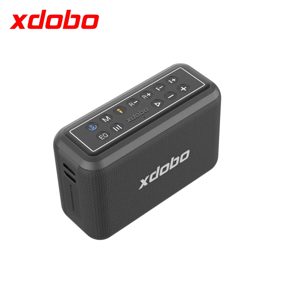 XDOBO X8 PRO 120W防水RGBポータブルスピーカー、マイク付き