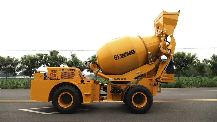 XCMG公式SLM3500S自動セメントミキサー3.5m3自動供給コンクリート 