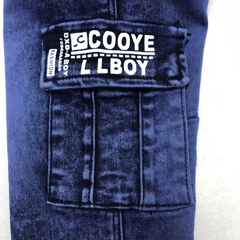 Casual Baby Boy Skinny Jeans Pants Multipocket New Design High Quality