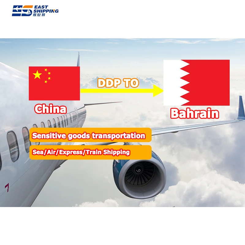 East Shipping Agent To Bahrain Freight Forwarder DDP Door To Door Double Clearance Tax Sea Shipping Container Fcl To Bahrain