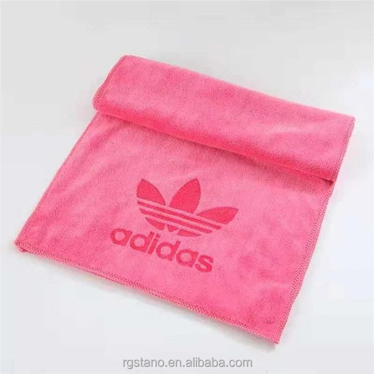 Custom Gym Towels Double Side Printed Basketball Club Slogan Advertising Sports Rally Towel supplier