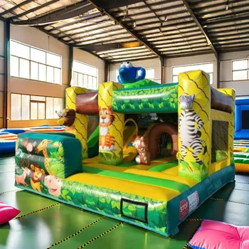 Commercial Inflatable Kid's Castle Bouncer House Jumping Bouncy Castle for Trampoline Park Use