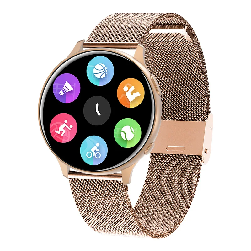 Round Smart Watch MC66 BT Call Cheap Watch Men Women Fitness Watch