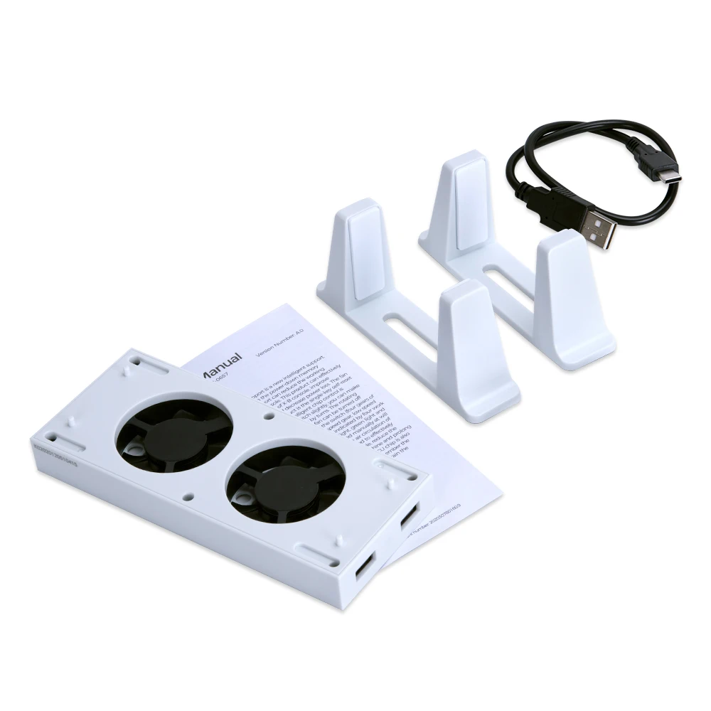 Vertical Stand with Built-in Cooling Vents for Xbox Series S