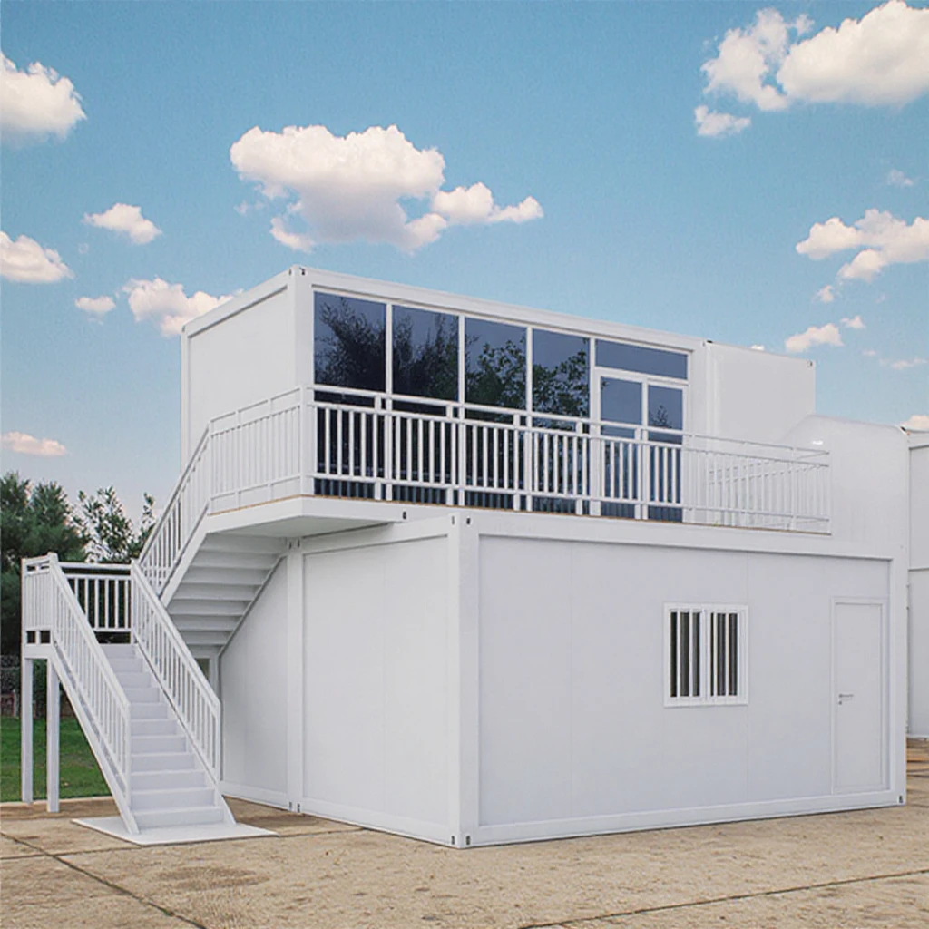 Economic Easy Installation Prefab Residence Container House 20ft 40ft Movable Modular Detachable Cheap Container Home for Sales