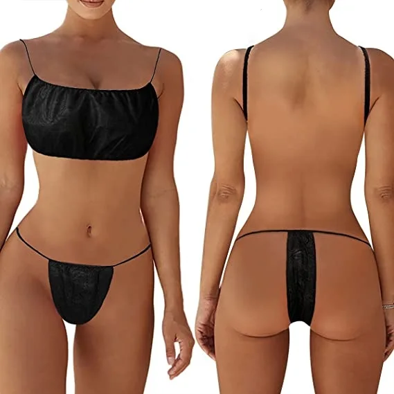 1000 шт./Чехол спа одноразовое белье одноразовые женское одноразовое нижнее белье и бюстгальтеры