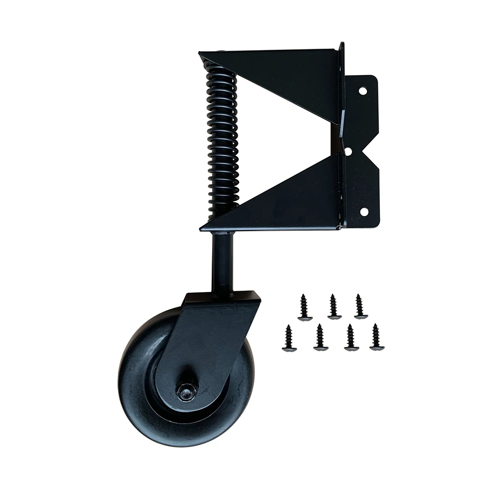 Adjustable Swing Heavy Duty Spring Loaded Small Castor Sliding Gate Roller Wheels Stainless for Gates