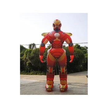 Marvel Cartoon Character Model Inflatable Spiderman Thor Iron For Decoration