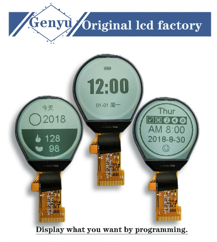 Custom Countdown Timer Tn LCD Module with LCD Drive Chip - China