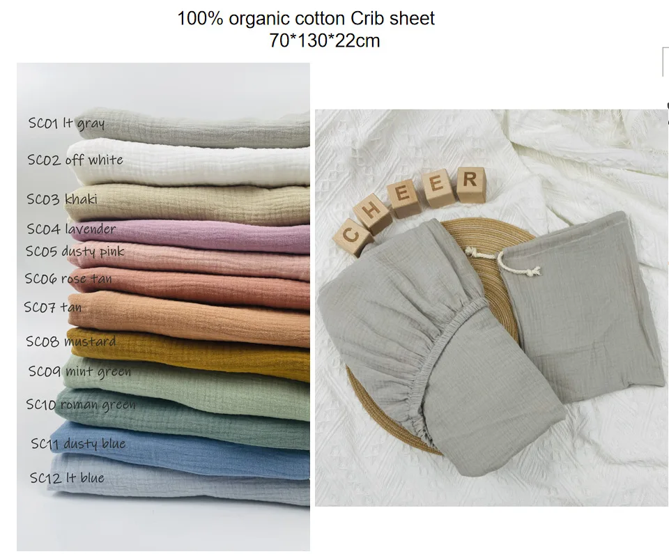 Hot Selling Baby Bed Sheets In Europe And America Printed Cotton