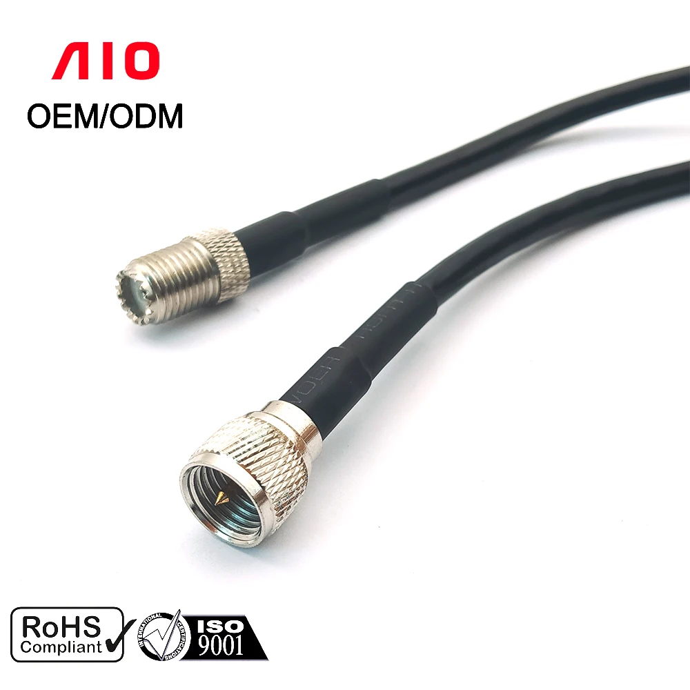 Male Female 4 Pins Straight Cable Circular Connector Plug Socket Gx16