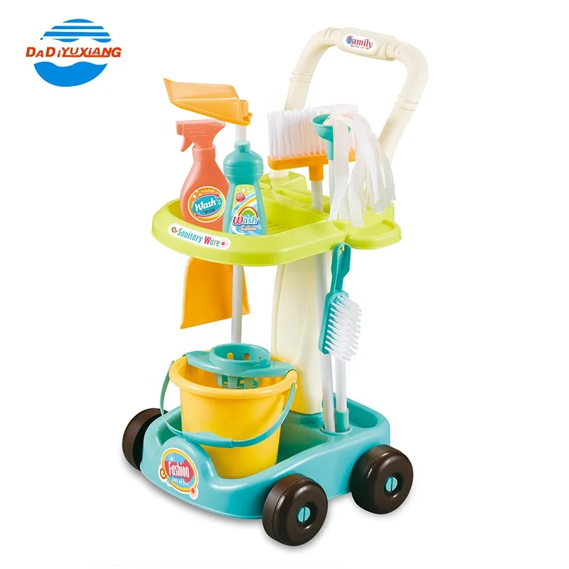 Игрушки для ролевых игр, пластиковый детский набор для чистки игрушек, набор для чистки игрушек
