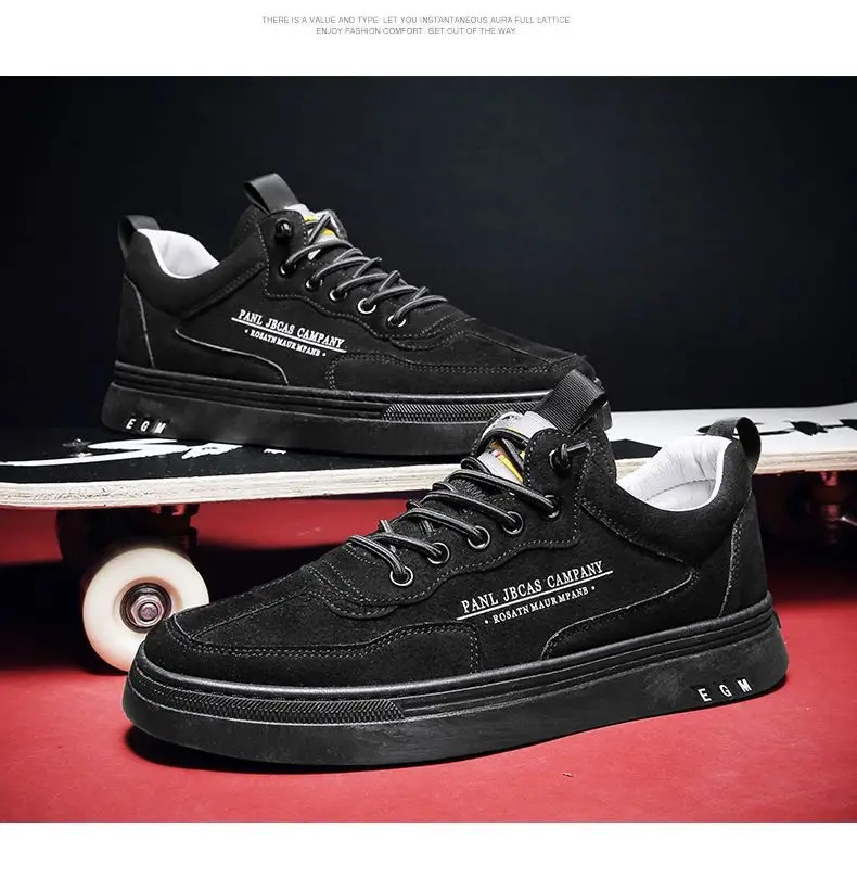 RTS Custom OEM High Quality PU Lace-on Men Casual Shoes