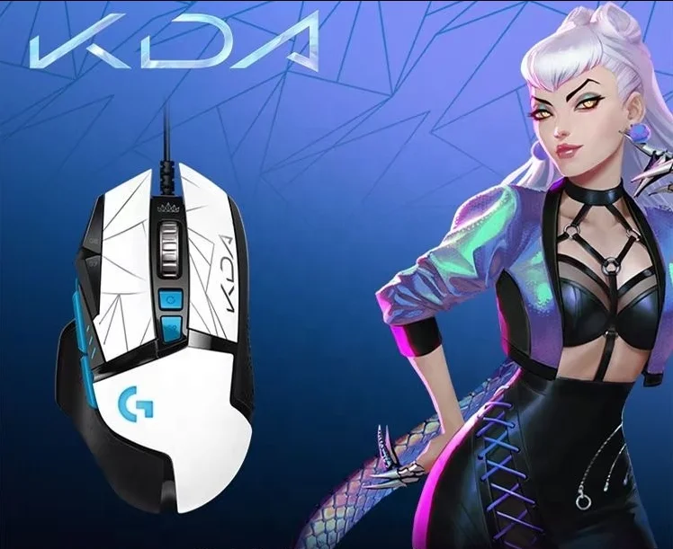 Factory Stock logitech KDA G502 Hero Wired Gaming Mouse for Computer Desktop 25600dpi 11keys Optical Usb RGB